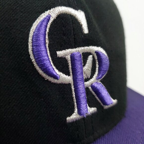 Colorado Rockies Fitted Hat On-Field Cap New Era 59Fifty Cool Base 7 1/2 NWOT - Picture 4 of 11